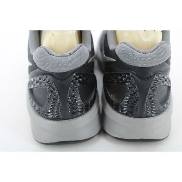 Nike Volley Zoom Hyperspike Flywire Women 8 Black Metallic Silver 585763 - Picture 8 of 11